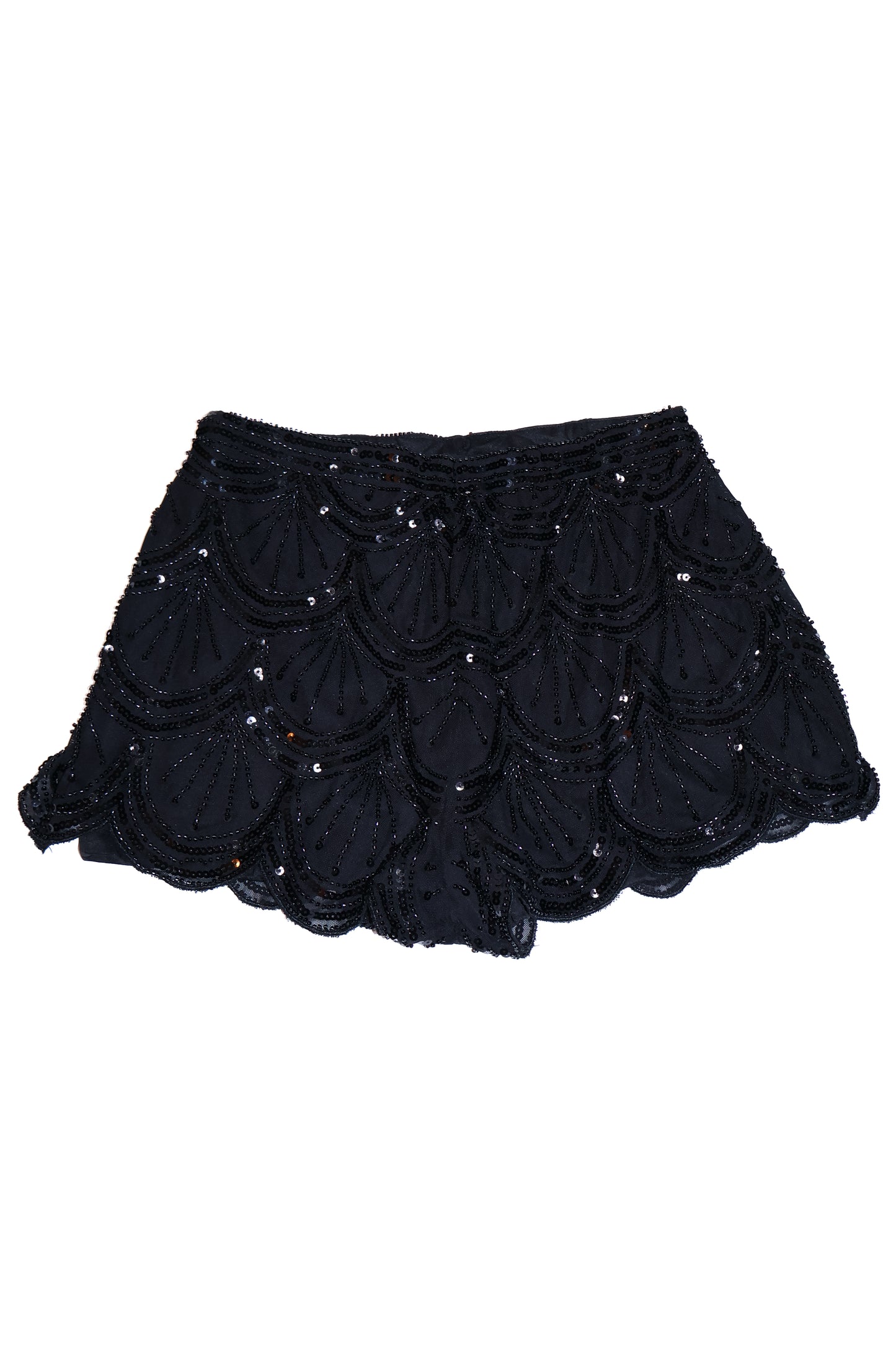 sequin mini short